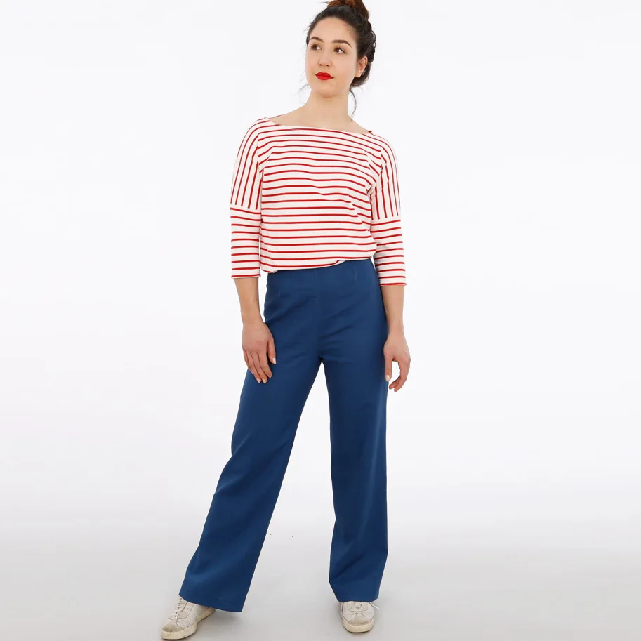 Frau Elena Gerade Hose - Studio Schnittreif Sewing Pattern (German)