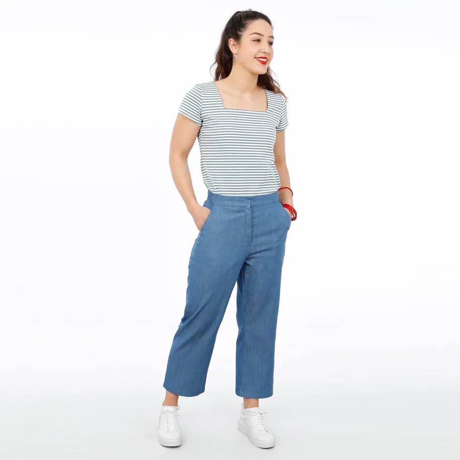 Frau Ilse Hose mit Reissverschluss - Studio Schnittreif Schnittmuster