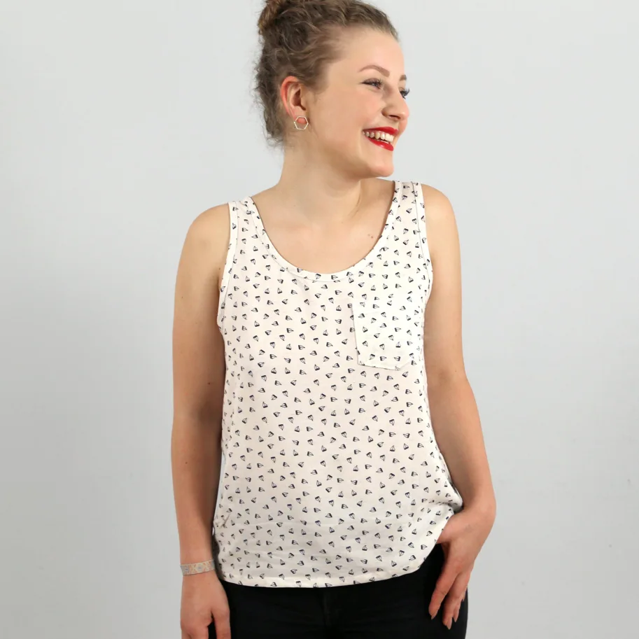 Frau Koko Sommertop - Studio Schnittreif Schnittmuster