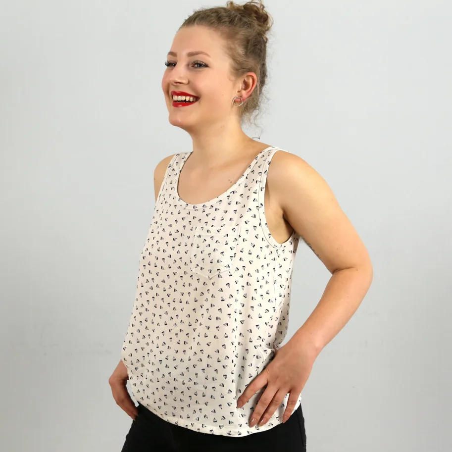 Frau Koko Sommertop - Studio Schnittreif Schnittmuster