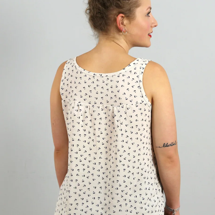 Frau Koko Sommertop - Studio Schnittreif Schnittmuster