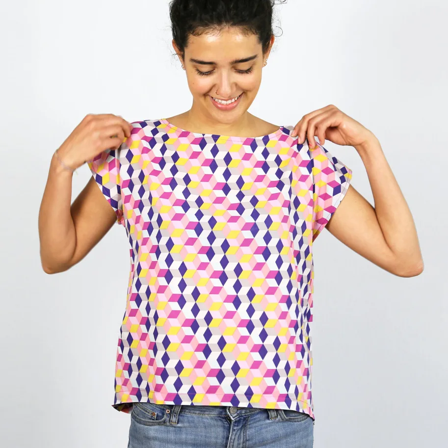 Frau Liah Sommerbluse - Studio Schnittreif Schnittmuster