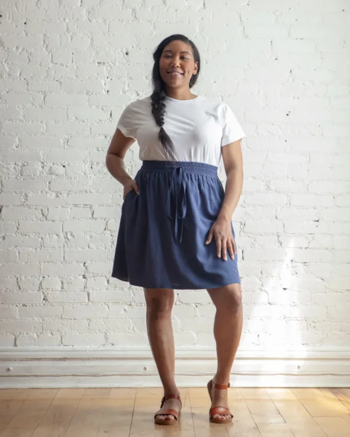 Mave Skirt 14-30 - True Bias Sewing Pattern (English)