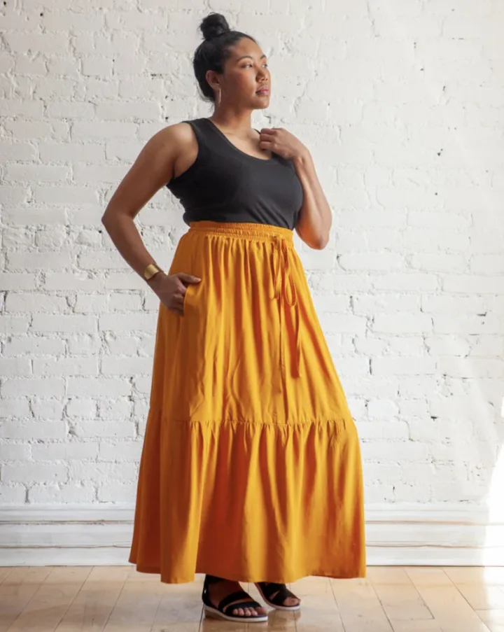 Mave Skirt 14-30 - True Bias Sewing Pattern (English)