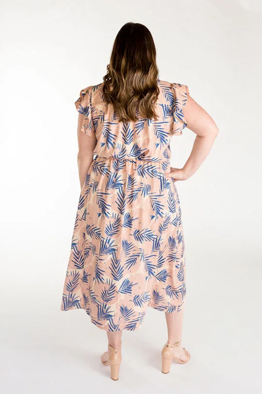 Orchid Midi Dress - Chalk & Notch Sewing Pattern (English)