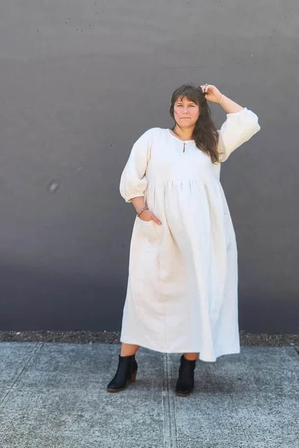 Romey Gathered Dress and Top 16-34 - Sew House Seven Sewing Pattern (English)