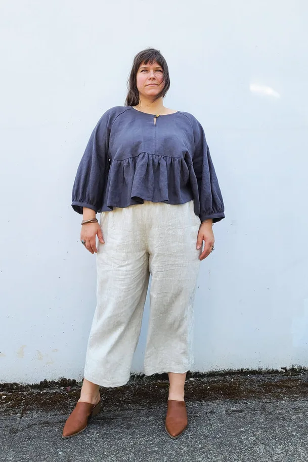 Romey Gathered Dress and Top 16-34 - Sew House Seven Sewing Pattern (English)