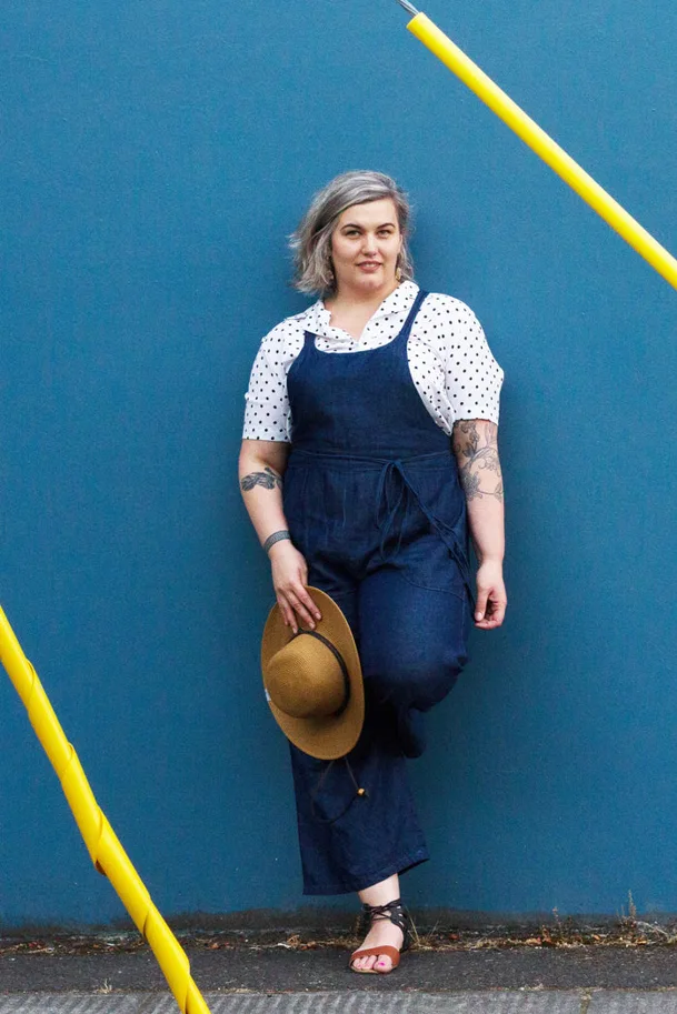 Burnside Bibs 18-34 - Sew House Seven Sewing Pattern (English)