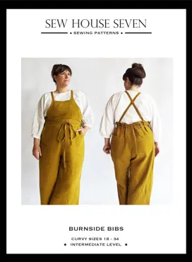 Burnside Bibs 18-34 - Sew House Seven Schnittmuster (Englisch)