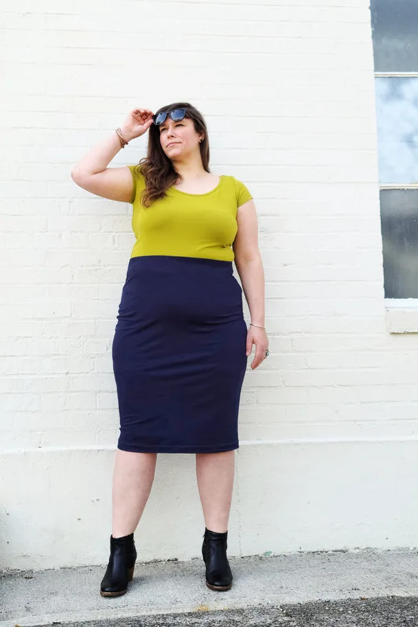 Cosmos Sweatshirt and Elemental Skirt 16-34 - Sew House Seven Schnittmuster (Englisch)