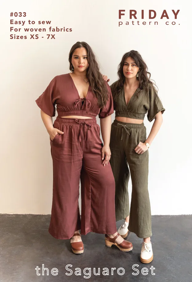The Saguaro Top and Trouser - Friday Pattern Company Schnittmuster (Englisch)