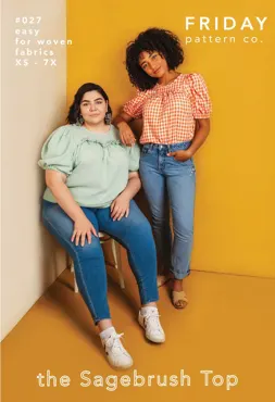 The Sagebrush Top - Friday Pattern Company Schnittmuster (Englisch)