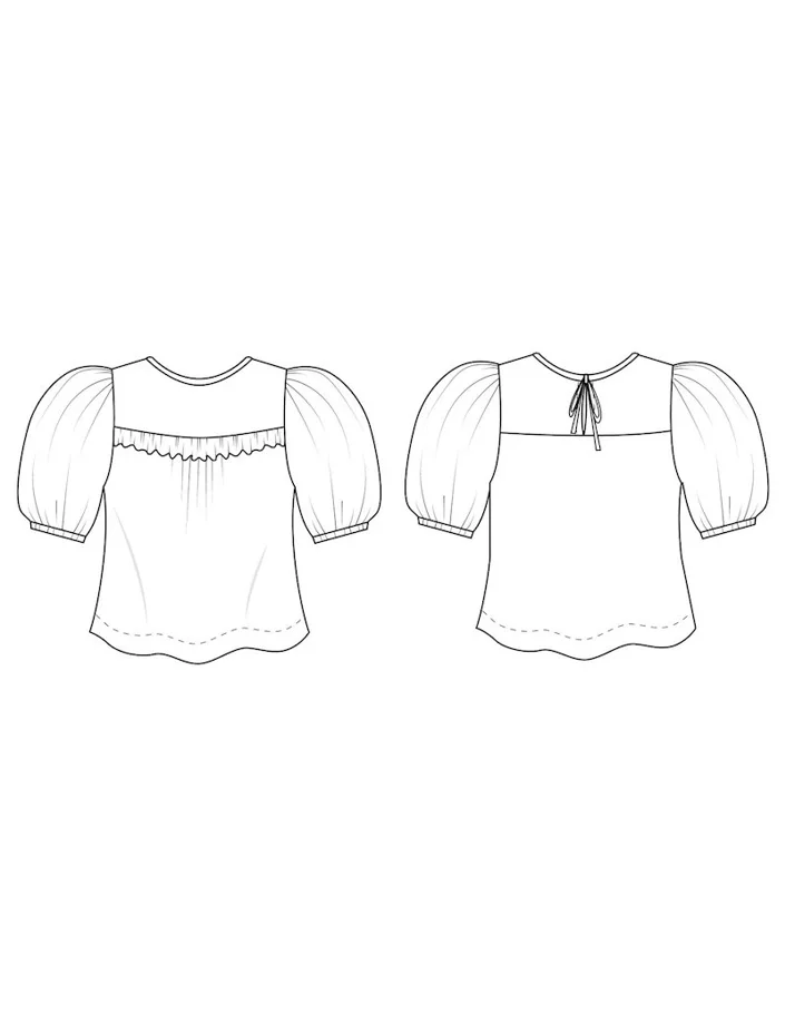 The Sagebrush Top - Friday Pattern Company Schnittmuster (Englisch)