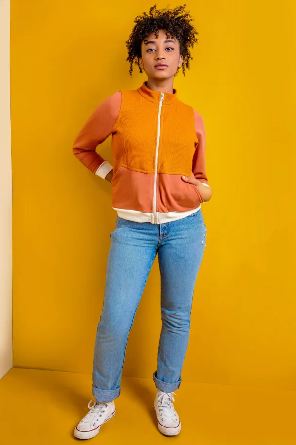 The Arlo Track Jacket - Friday Pattern Company Schnittmuster (Englisch)