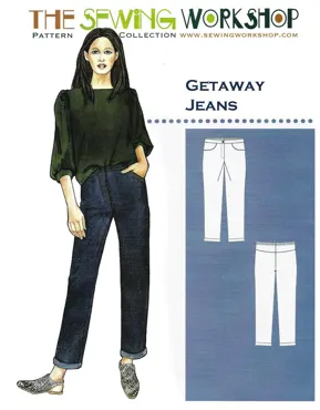 Getaway Jeans - The Sewing Workshop Sewing Pattern (English)