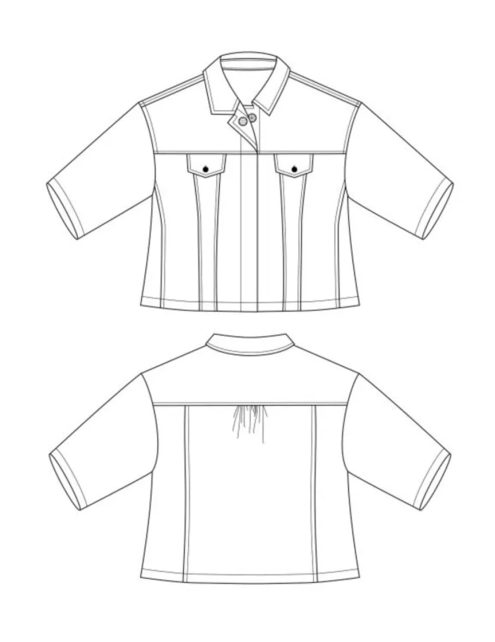 Stafford Jacket - The Sewing Workshop Schnittmuster (Englisch)