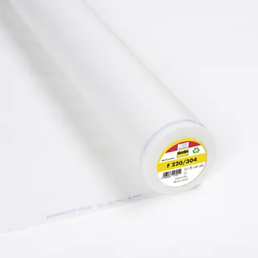 F220 Fusible Interlining Recycled - White