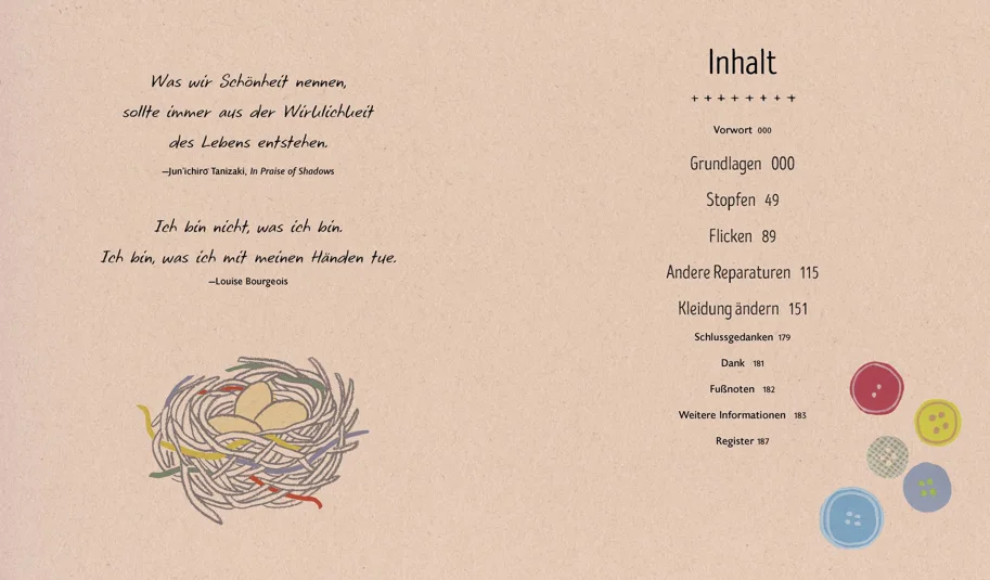 Flicken und Stopfen. Das Handbuch für einen nachhaltigen Kleiderschrank - Nina und Sonya Montenegro