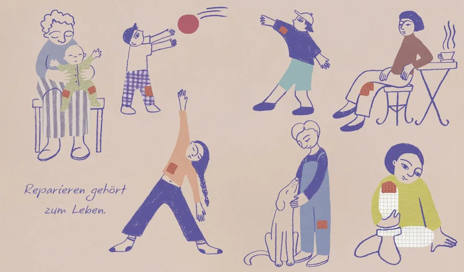 Flicken und Stopfen. Das Handbuch für einen nachhaltigen Kleiderschrank - Nina und Sonya Montenegro