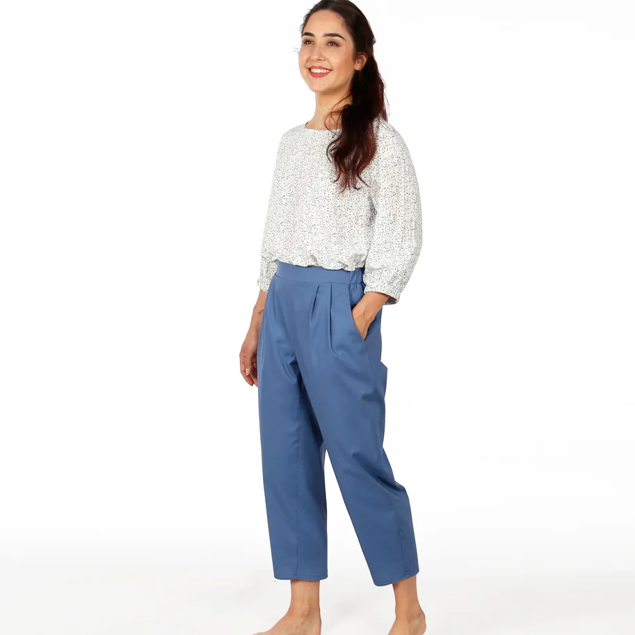 Frau Gusta Egg-Shape Hose - Studio Schnittreif Schnittmuster