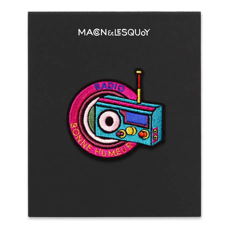 Radio Bonne Humeur Bügelbild - Macon & Lesquoy Repair Patch