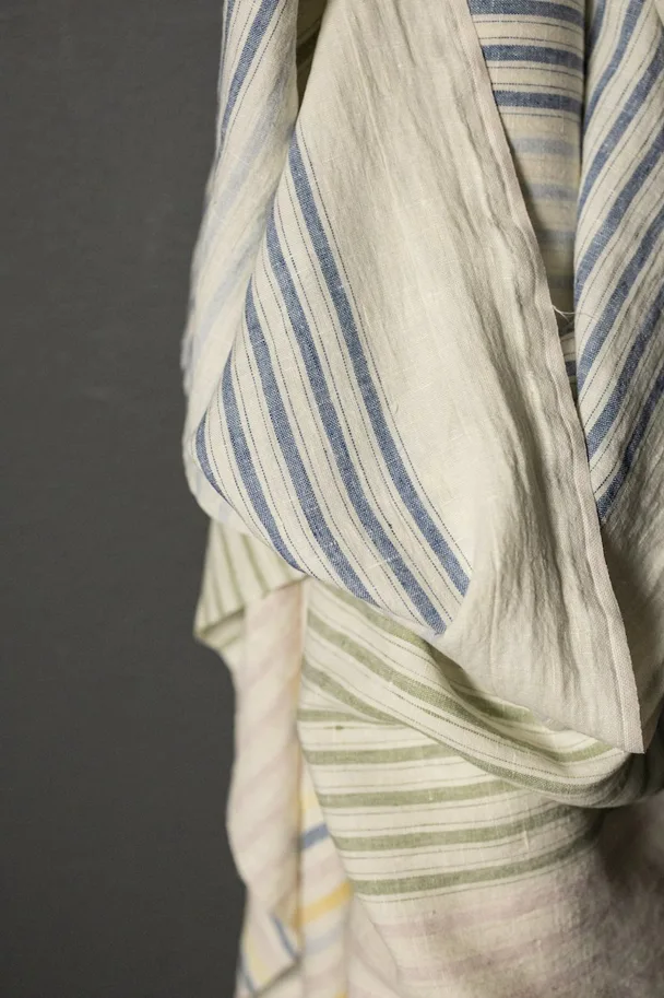 Linen Washed - Tidal All Colors Stripe