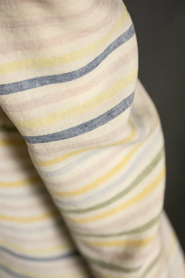 Linen Washed - Tidal All Colors Stripe