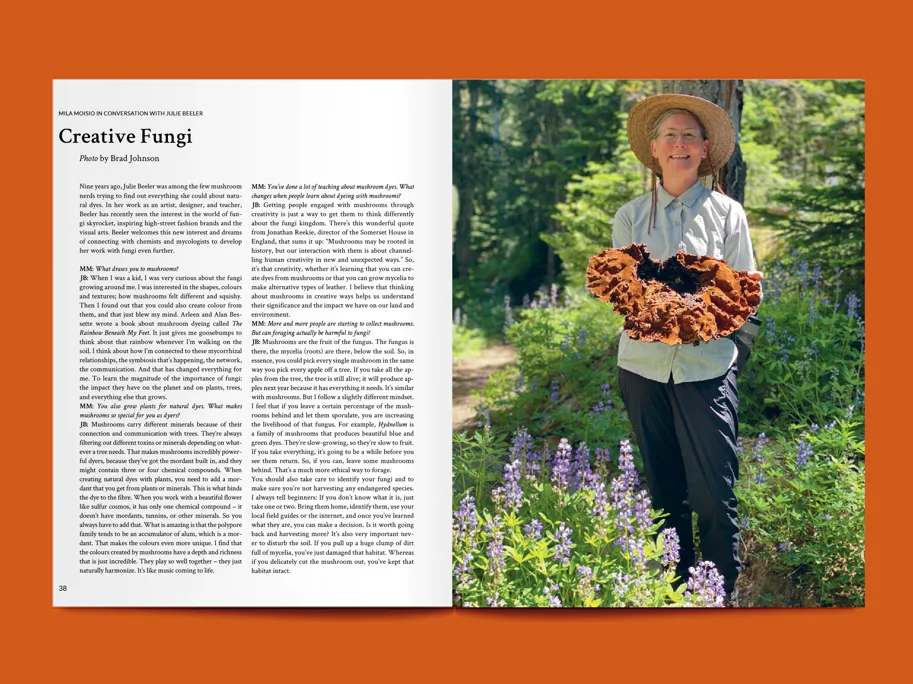 Tauko Magazine - Issue 4 Fungi (Nähmagazin Englisch)