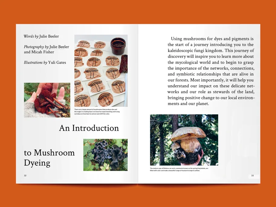 Tauko Magazine - Issue 4 Fungi (Nähmagazin Englisch)