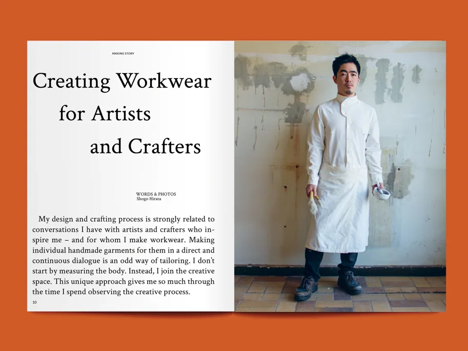 Tauko Magazine - Issue 6 Artist's Workwear (Nähmagazin Englisch)