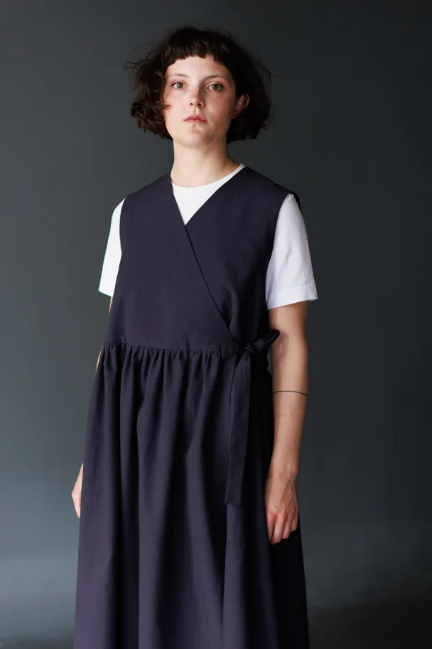 The Etta Wrap Dress 6-18 - Merchant & Mills Sewing Pattern (English)