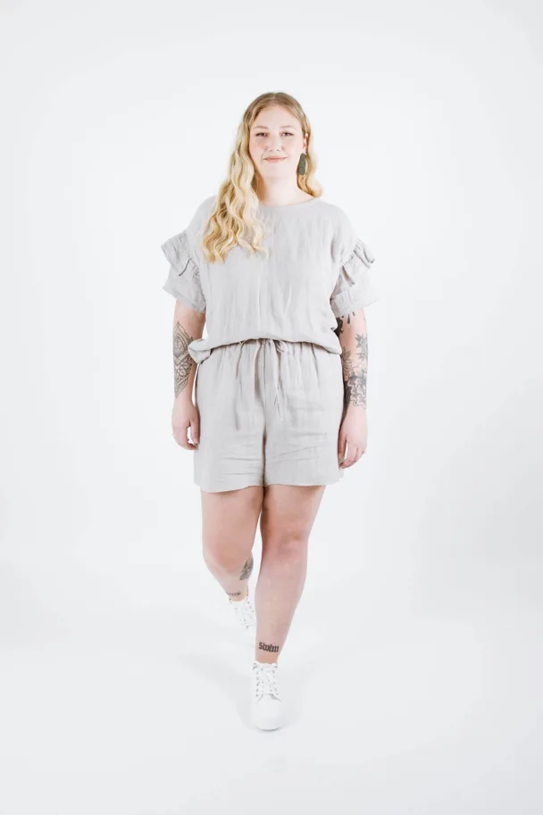 Solar Curve Tee and Sweater - Papercut Patterns Schnittmuster (Englisch)