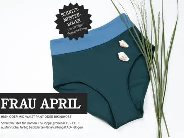 Frau April Panties und Bikinihose - Studio Schnittreif Sewing Pattern (German)