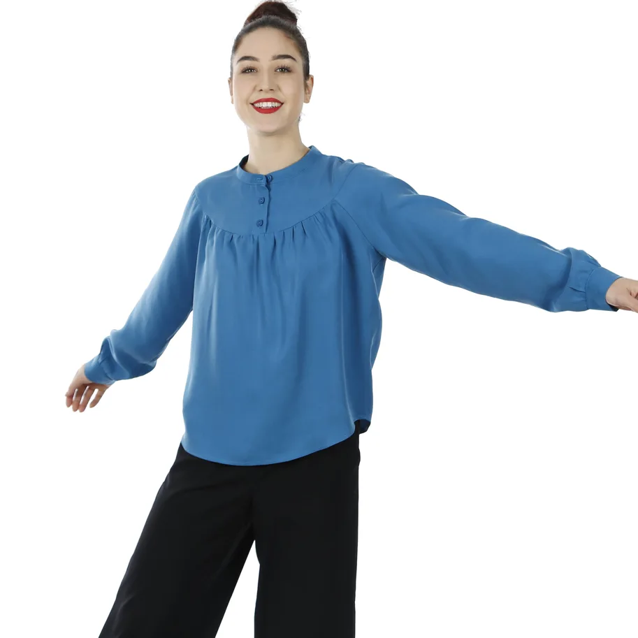 Frau Uta Bluse mit Passe - Studio Schnittreif Schnittmuster