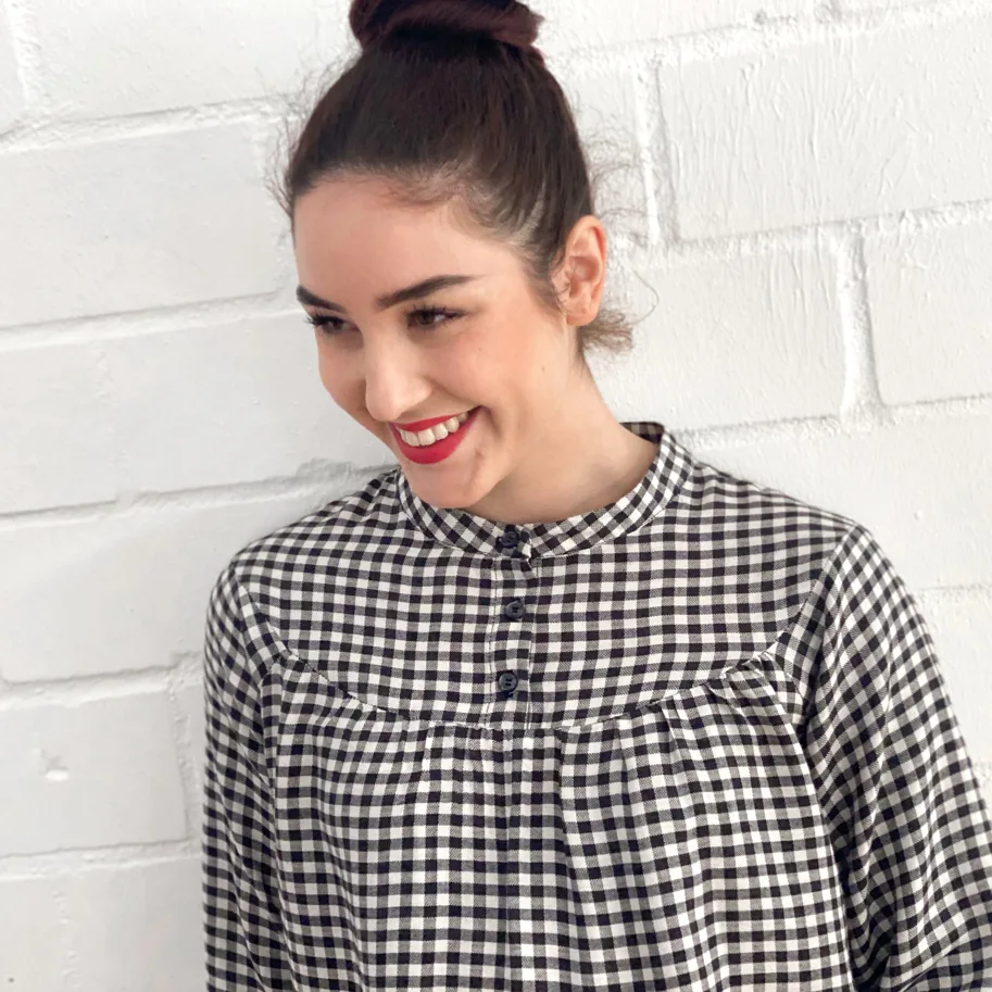 Frau Uta Bluse mit Passe - Studio Schnittreif Schnittmuster