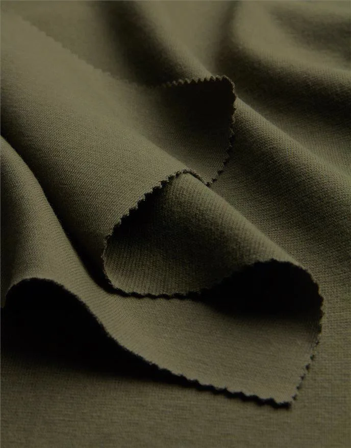 Bio Bündchen Glatt - Schlammgrün