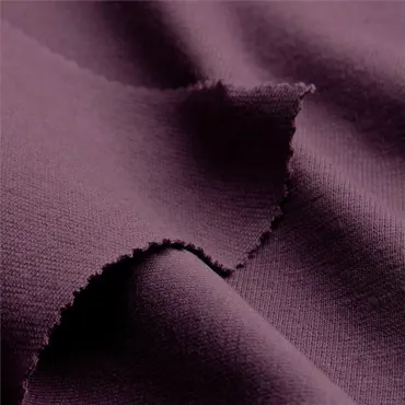 Organic Ribbing 1x1 Fine - Aubergine