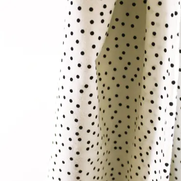Bio Jersey - Dotties Weiss