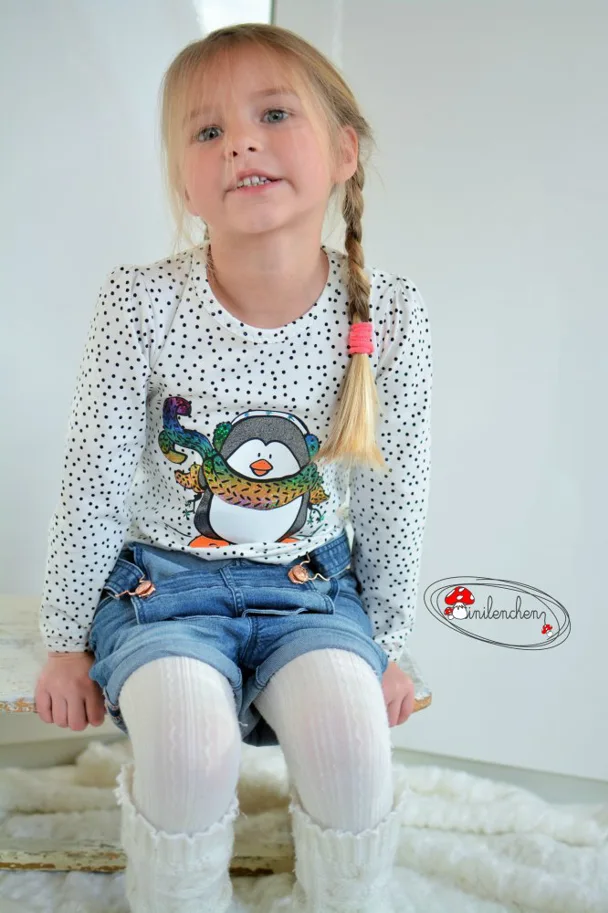 Bio Jersey - Dotties Weiss