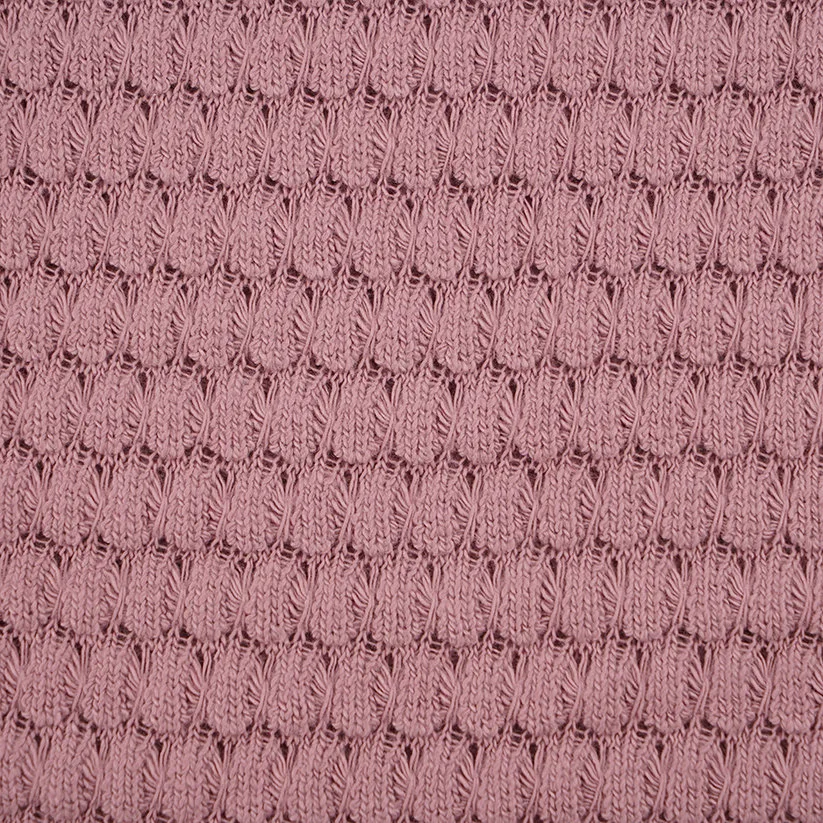 Organic Summer Knit - Bubbles Woodrose