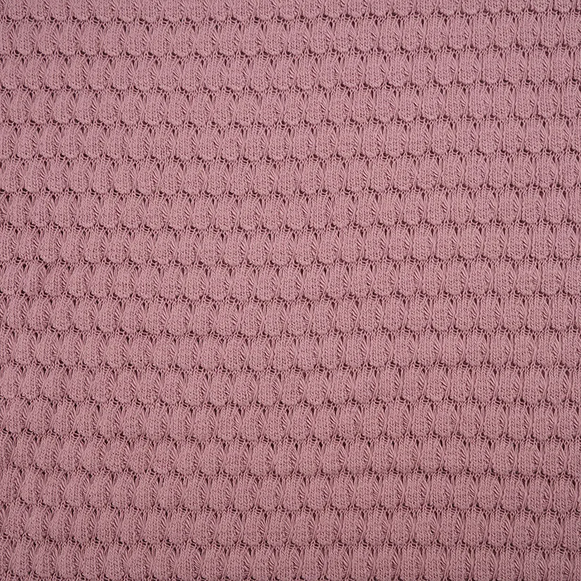 Organic Summer Knit - Bubbles Woodrose