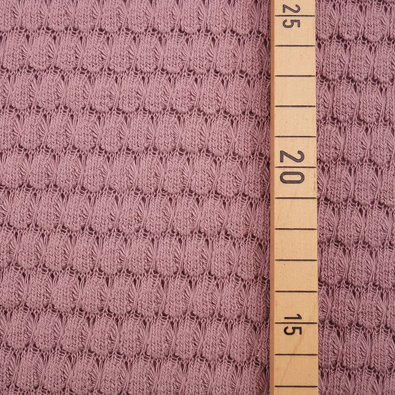 Organic Summer Knit - Bubbles Woodrose