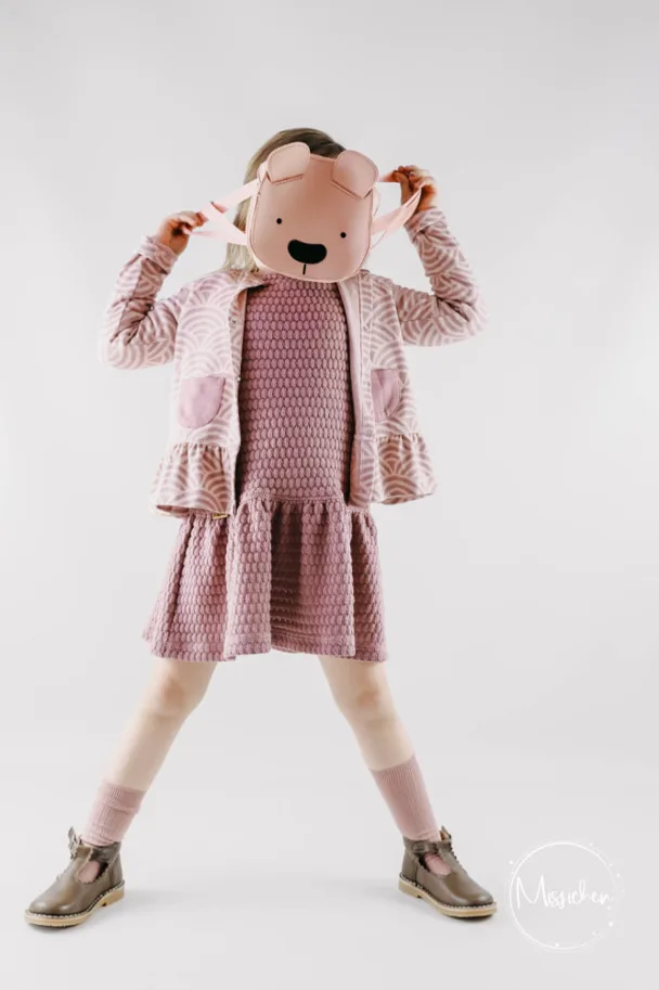 Organic Summer Knit - Bubbles Woodrose