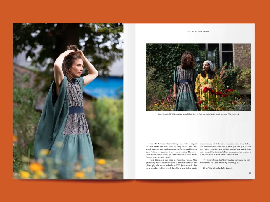 Tauko Magazine - Issue 7 Art of Dressing (Nähmagazin Englisch)