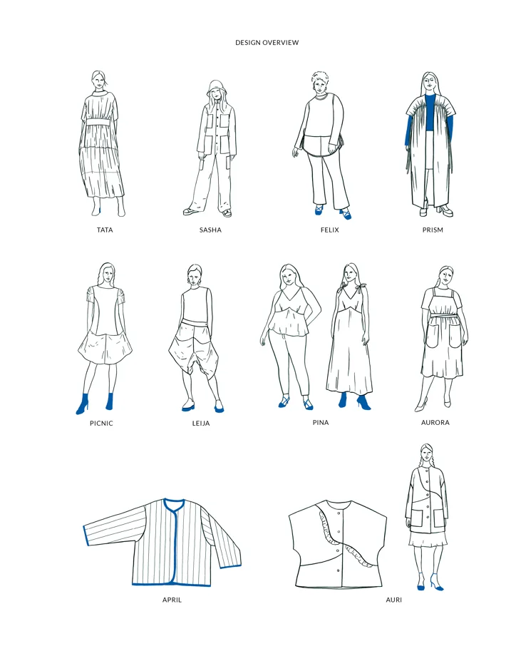 Tauko Magazine - Issue 7 Art of Dressing (Nähmagazin Englisch)