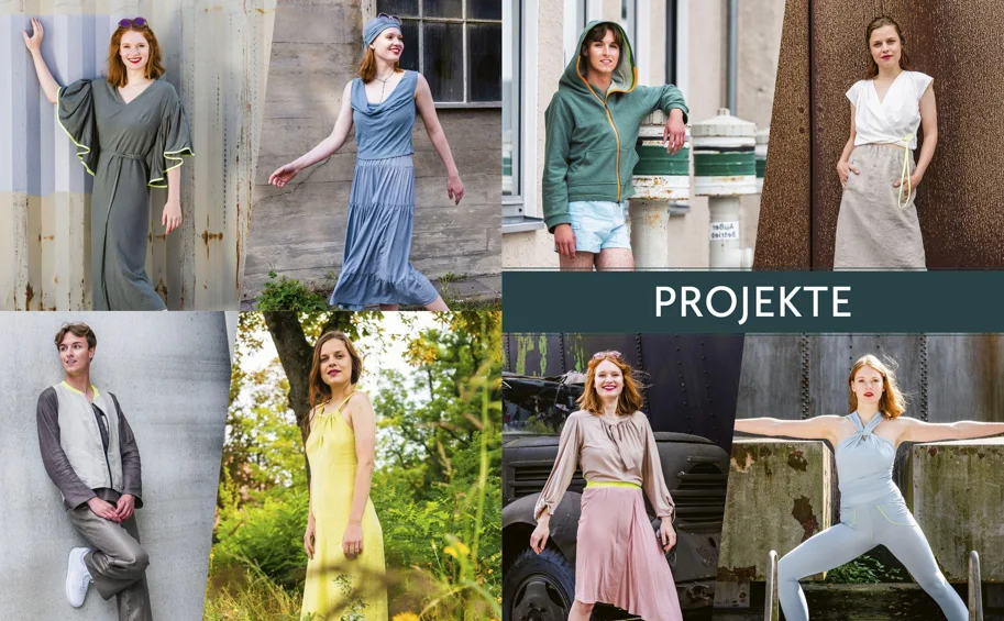 Zero Waste Nähen. 25 Schnittmuster. Zuschnitt ohne Stoffreste - Stefanie Kroth