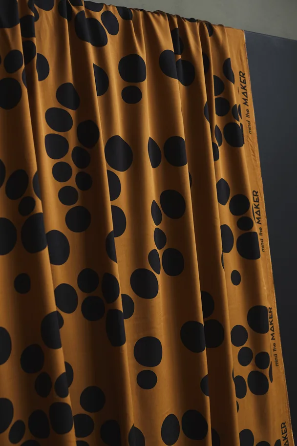 Ecovero Soft Twill - About a Dot Gold