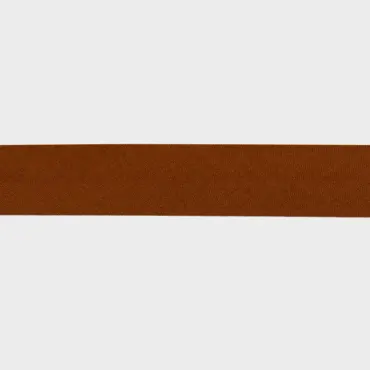 Organic Bias Binding - Caramel Cafe