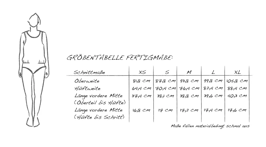 Body Purpurea - Nanna Pattern Design Sewing Pattern (German)