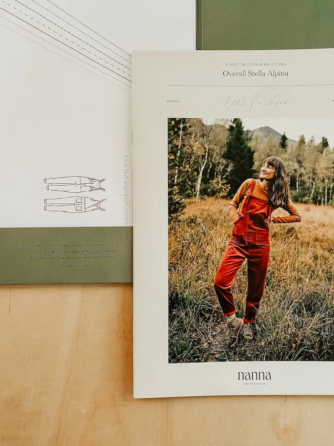 Overall Stella Alpina - Nanna Pattern Design Sewing Pattern (German)
